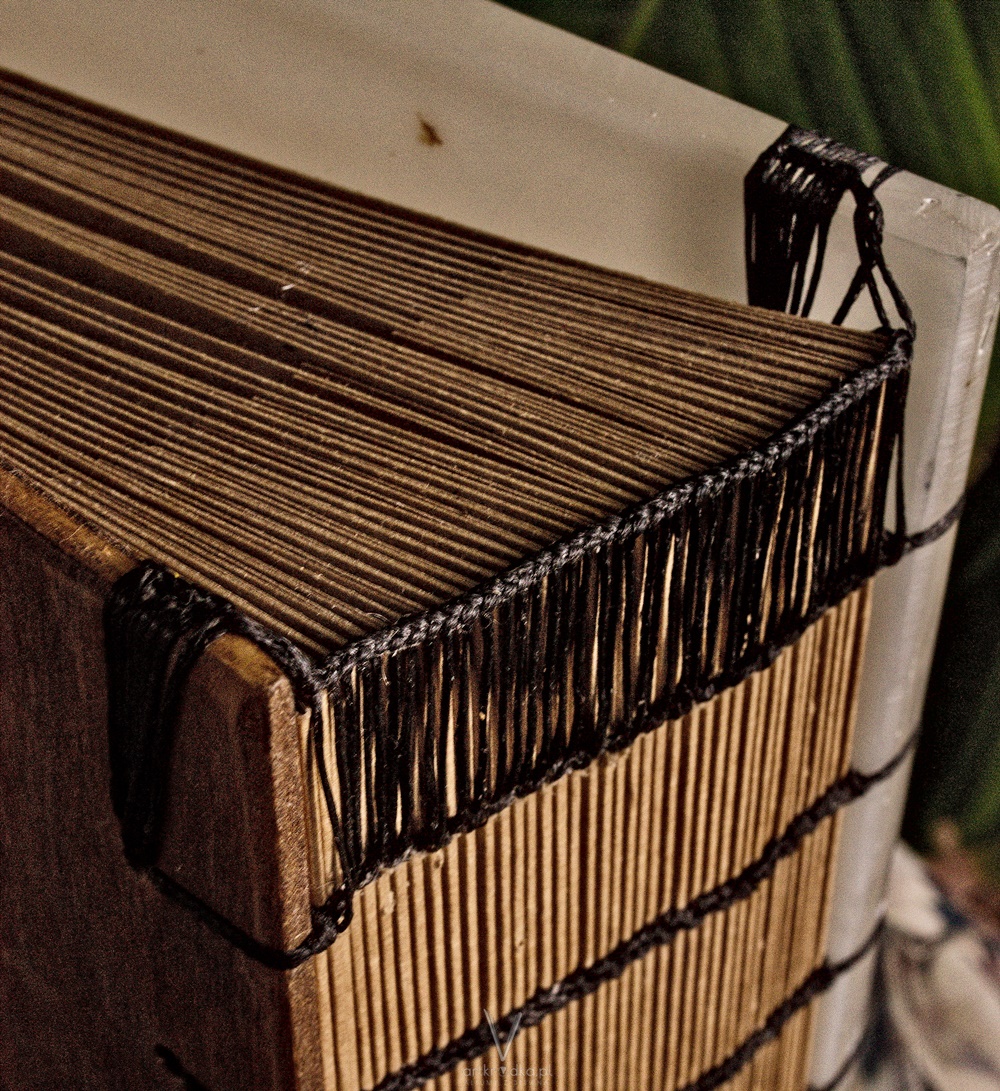 drewniany album na zdjęcia