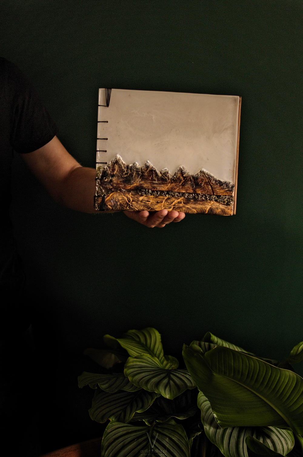 drewniany album na zdjęcia 6