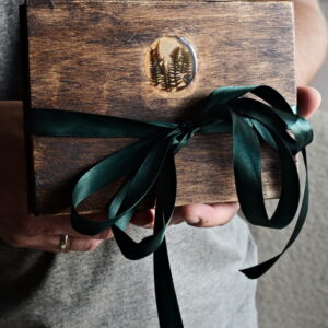 Album harmonijkowy na 40 zdjęć 10x15 – paprocie w żywicznym oczku OUTLET